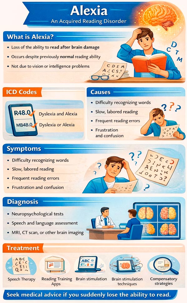 Alexia: Causes, Forms, Diagnosis, and Treatment | Health Facts ...