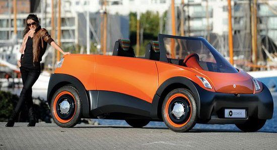 New eco-mobile can drive up to 800 kilometers