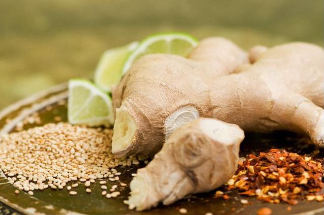 How does ginger protect against diabetes?