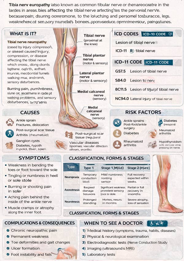 Tibial neuropathy: symptoms, diagnosis, treatment, and prognosis ...