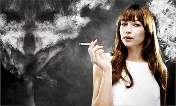 Cigarette smoke increases the risk of ectopic pregnancy