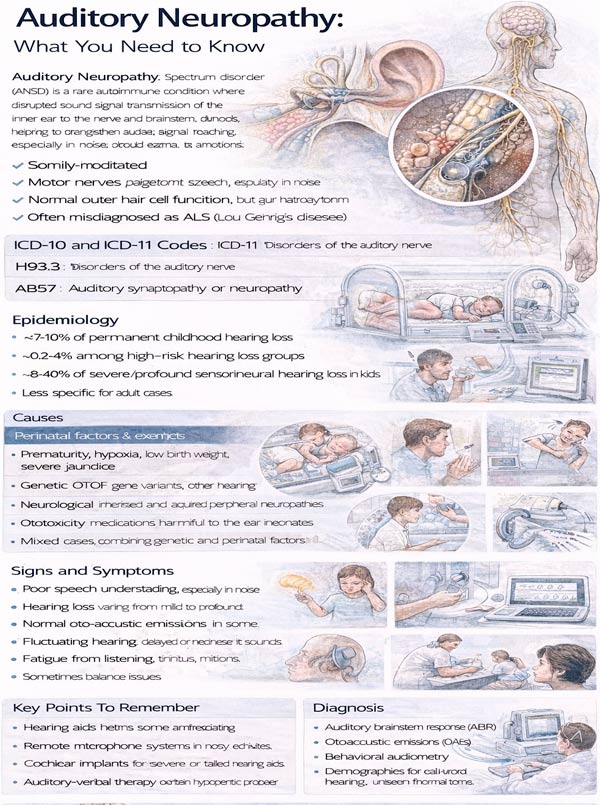 Auditory neuropathy: symptoms, diagnosis, treatment, and prognosis ...