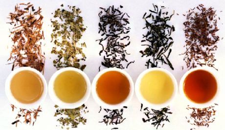 Kinds of tea