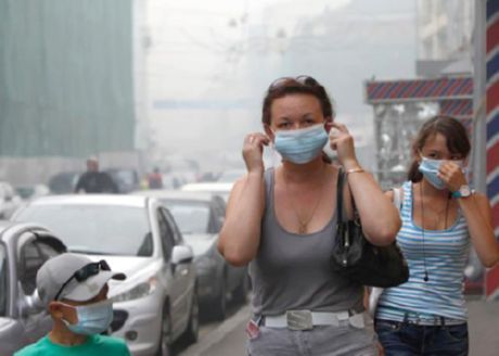 Air pollution leads to aging of the brain
